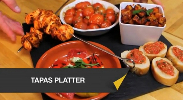how to make tapas platter