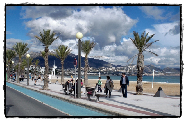 albir beach spain