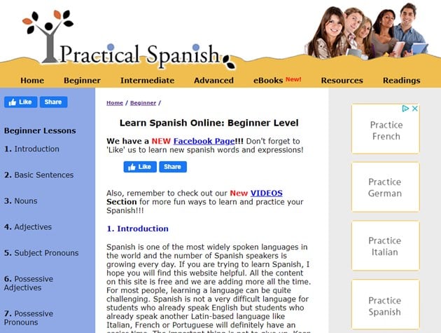 learn spanish free online